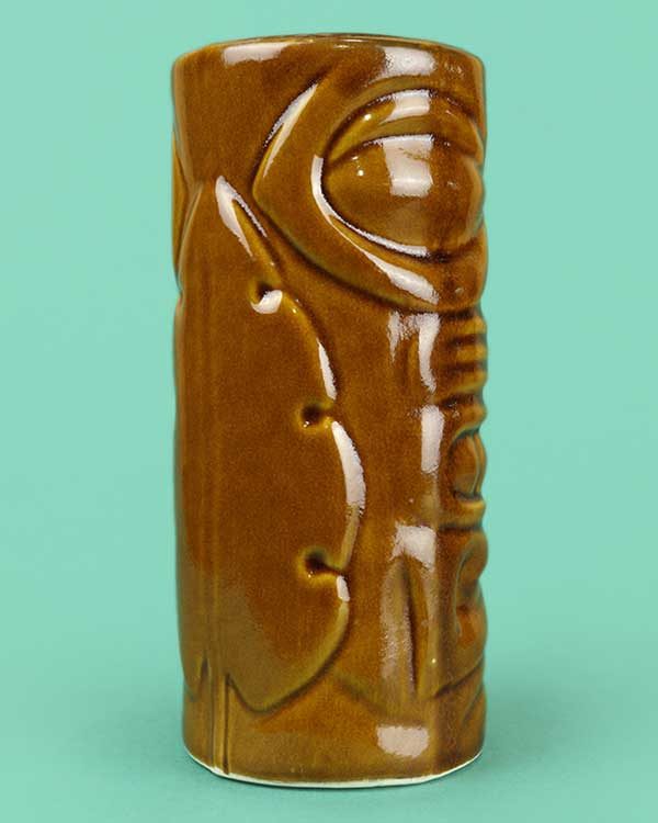 Ceramic Headhunter Tiki Mug