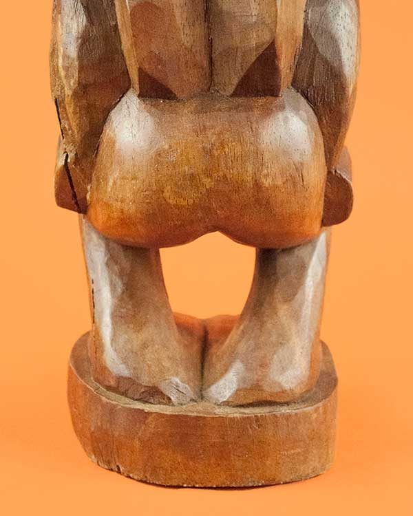 Hand carved wooden Tiki - Kanaloa