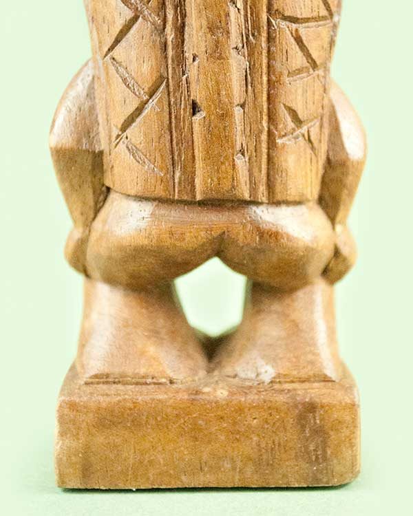 Hand Carved Wooden Tiki - Lono