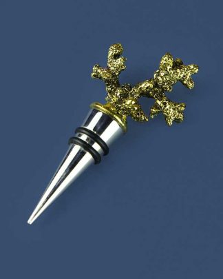 Nautical Brass Coral Bottle Stopper
