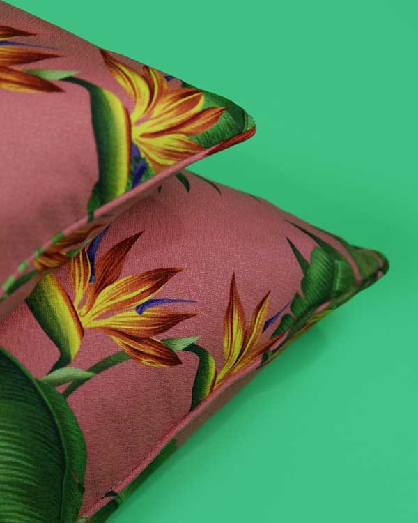 Tropical Print Cushion