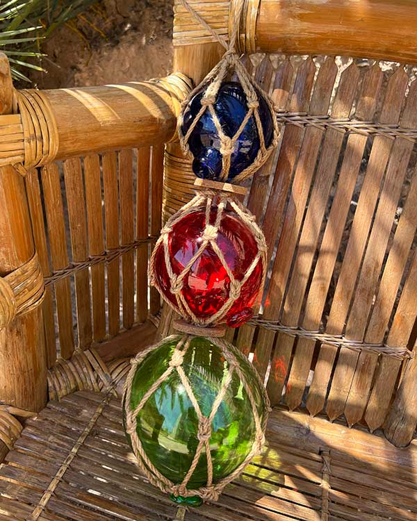 TRIPLE NAUTICAL FISH FLOAT STYLED WEB