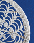 Hand Woven Rattan Peacock Chair Detail
