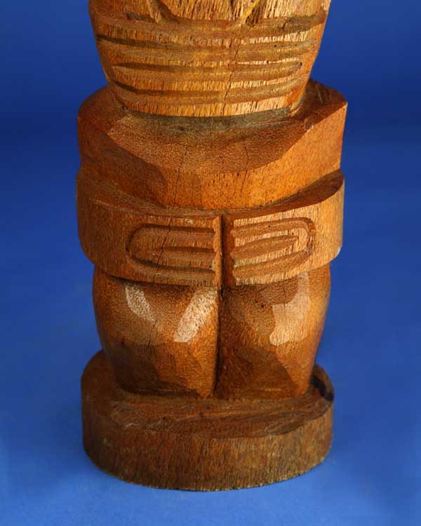 Hand Carved Wooden Tiki