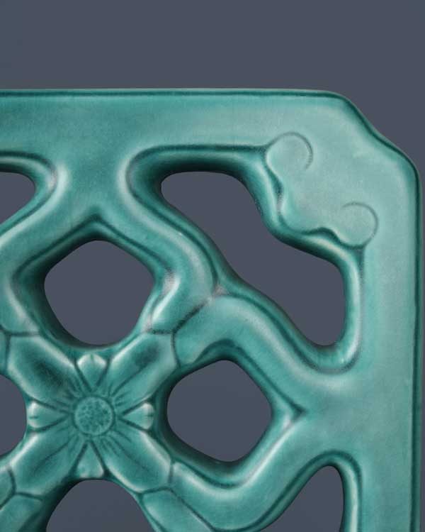 Chinese jade ceramic tile