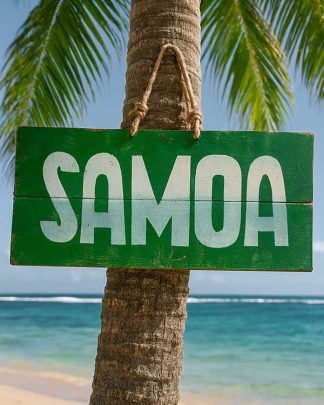 Samoa Driftwoode sign web