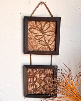 Tapa Cloth hanging wall art