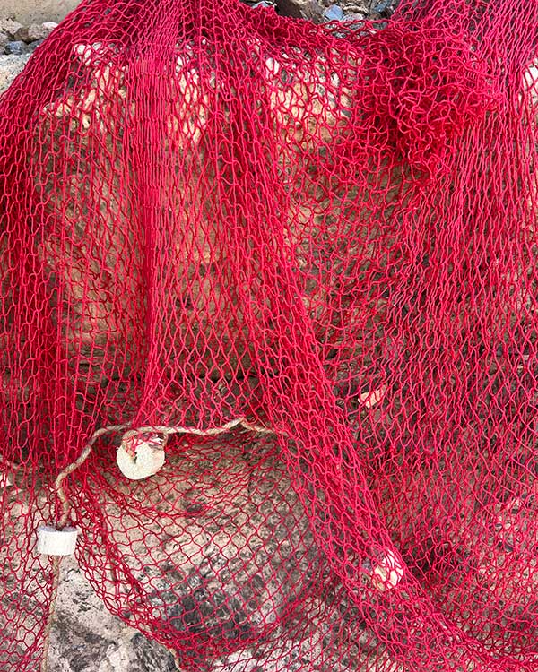 LARGE RED FISH NET DETAIL 2 WEB