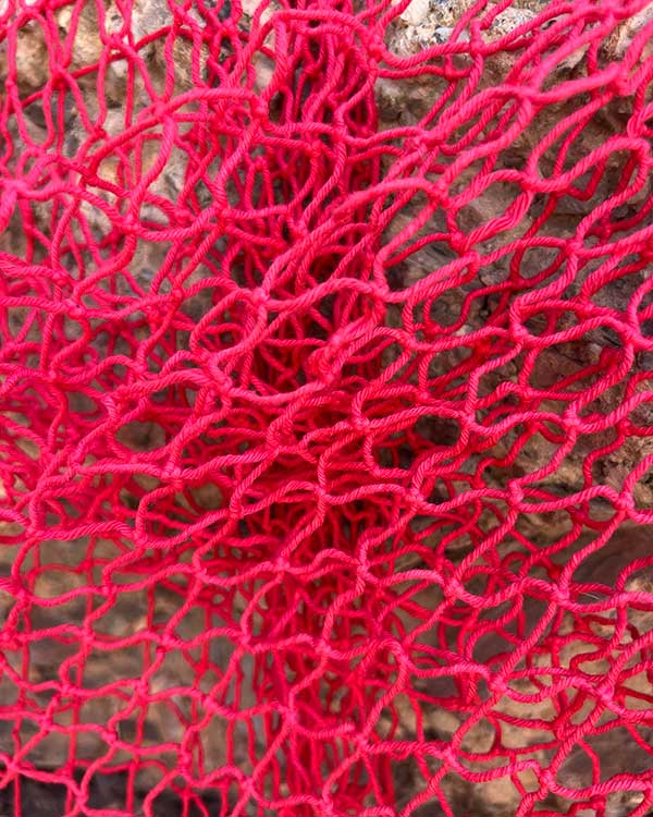 LARGE RED FISH NET DETAIL 3 WEB