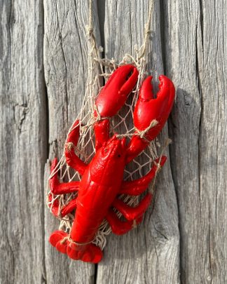 LOBSTER WITH NET WALL DECOR WEB